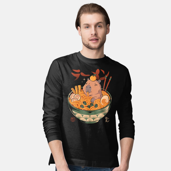 Capyramen-Mens-Long Sleeved-Tee-Eoli Studio