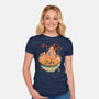 Capyramen-Womens-Fitted-Tee-Eoli Studio