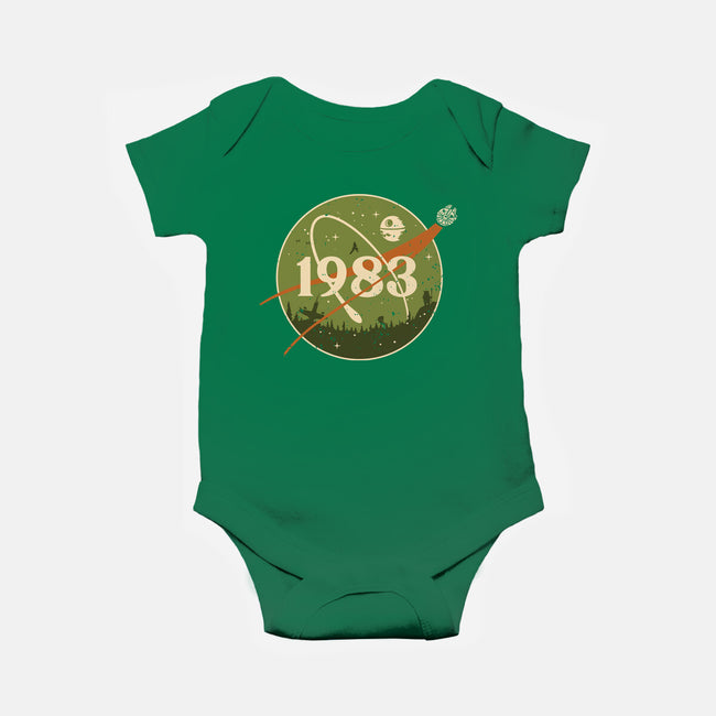 Retro Sanctuary Moon-Baby-Basic-Onesie-retrodivision