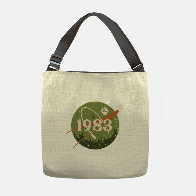Retro Sanctuary Moon-None-Adjustable Tote-Bag-retrodivision