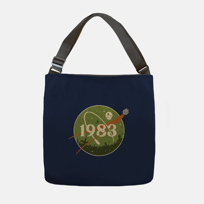 Retro Sanctuary Moon-None-Adjustable Tote-Bag-retrodivision