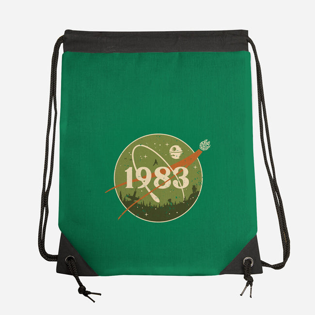 Retro Sanctuary Moon-None-Drawstring-Bag-retrodivision