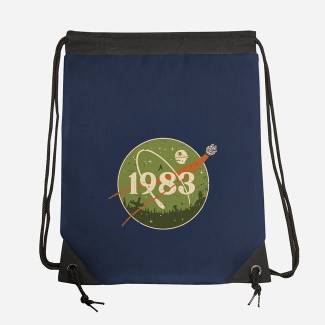 Retro Sanctuary Moon-None-Drawstring-Bag-retrodivision