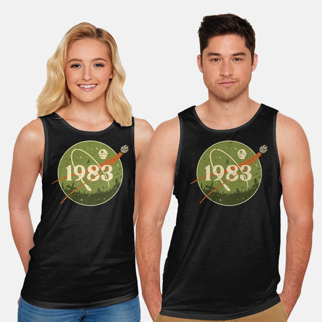 Retro Sanctuary Moon-Unisex-Basic-Tank-retrodivision