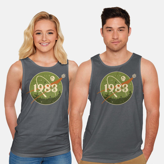 Retro Sanctuary Moon-Unisex-Basic-Tank-retrodivision