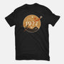 Retro Twin Suns-Womens-Fitted-Tee-retrodivision