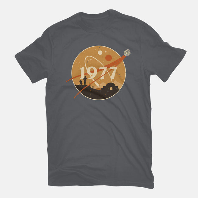 Retro Twin Suns-Womens-Fitted-Tee-retrodivision