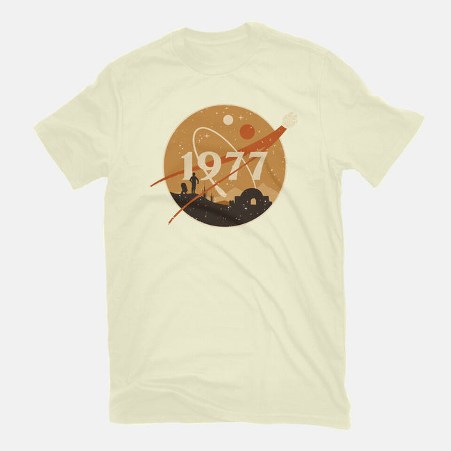 Retro Twin Suns-Mens-Basic-Tee-retrodivision
