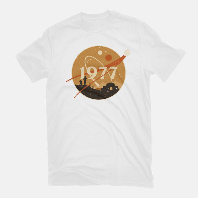 Retro Twin Suns-Mens-Heavyweight-Tee-retrodivision