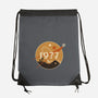 Retro Twin Suns-None-Drawstring-Bag-retrodivision