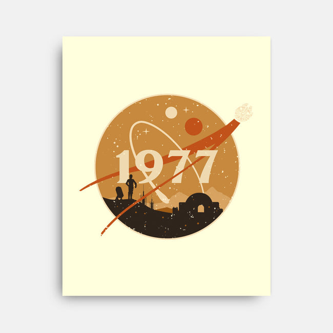 Retro Twin Suns-None-Stretched-Canvas-retrodivision
