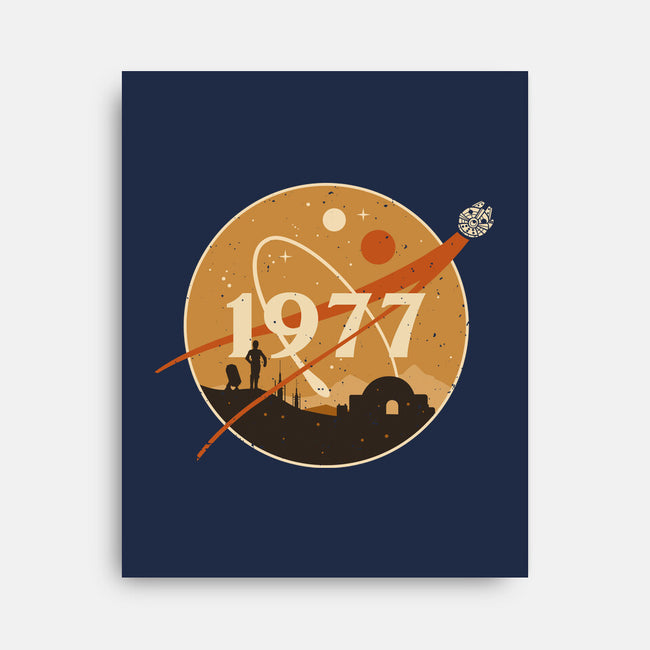 Retro Twin Suns-None-Stretched-Canvas-retrodivision