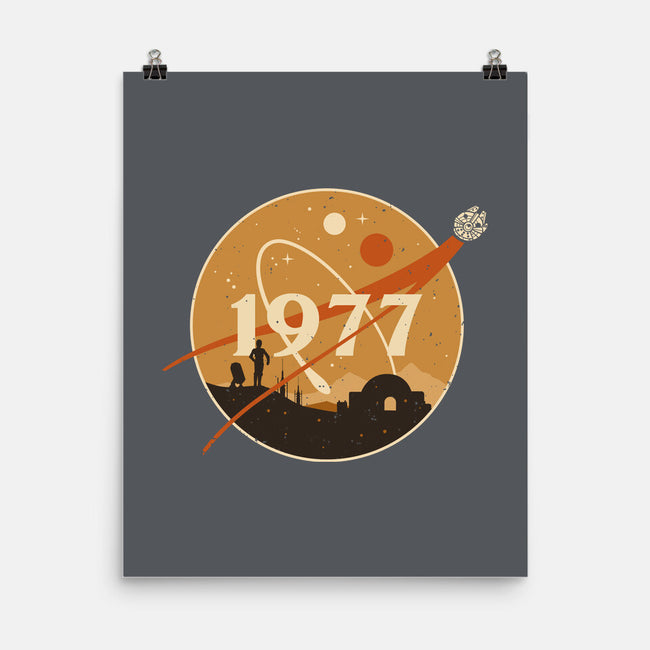 Retro Twin Suns-None-Matte-Poster-retrodivision