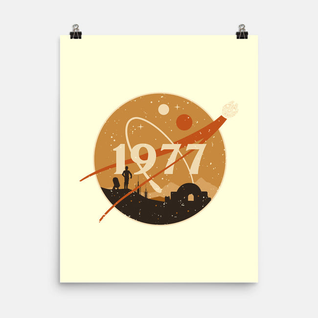 Retro Twin Suns-None-Matte-Poster-retrodivision