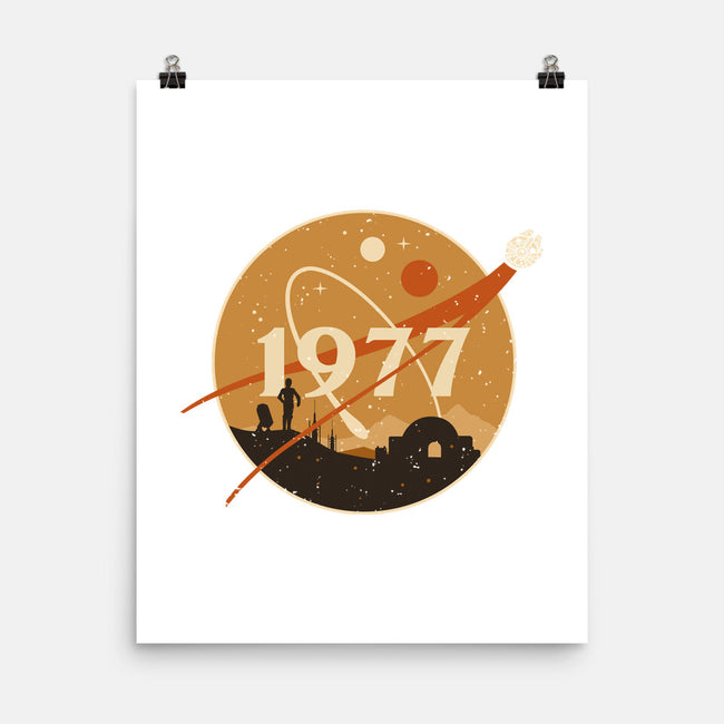 Retro Twin Suns-None-Matte-Poster-retrodivision