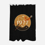 Retro Twin Suns-None-Polyester-Shower Curtain-retrodivision