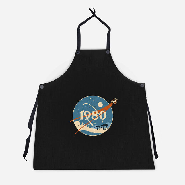 Retro Echo Base-Unisex-Kitchen-Apron-retrodivision