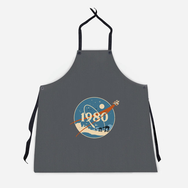 Retro Echo Base-Unisex-Kitchen-Apron-retrodivision