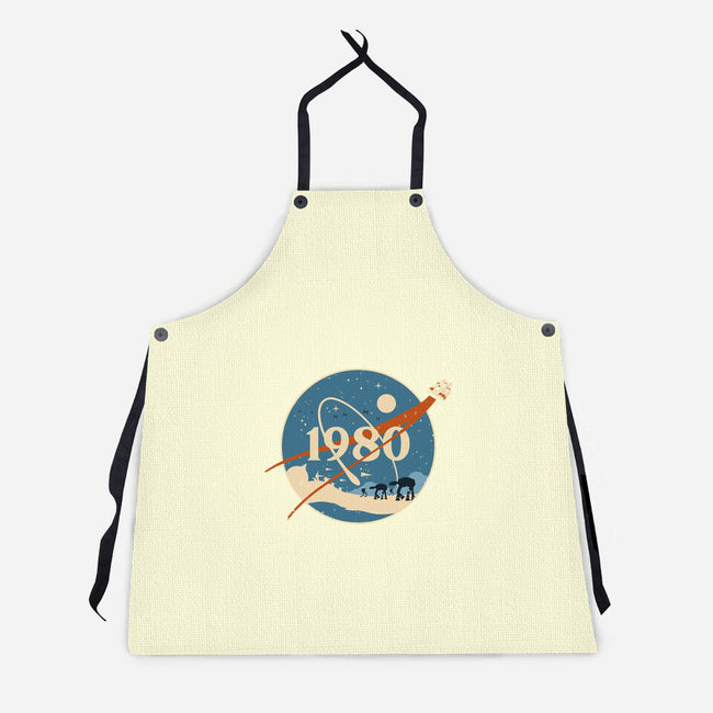 Retro Echo Base-Unisex-Kitchen-Apron-retrodivision