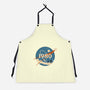 Retro Echo Base-Unisex-Kitchen-Apron-retrodivision