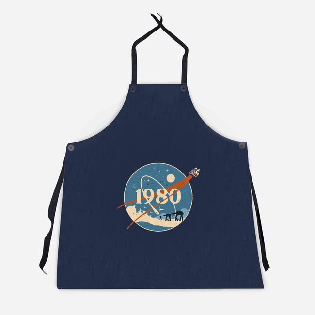 Retro Echo Base-Unisex-Kitchen-Apron-retrodivision