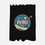 Retro Echo Base-None-Polyester-Shower Curtain-retrodivision