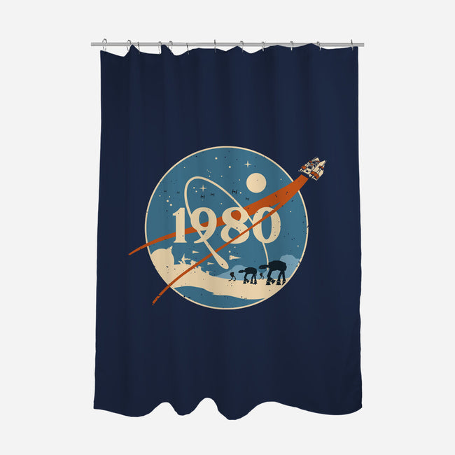 Retro Echo Base-None-Polyester-Shower Curtain-retrodivision