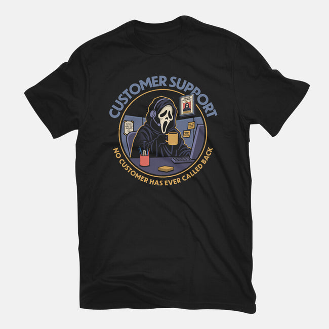 Killer Customer Support-Womens-Fitted-Tee-Popnotic
