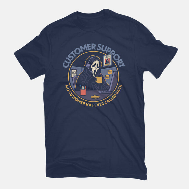 Killer Customer Support-Unisex-Basic-Tee-Popnotic