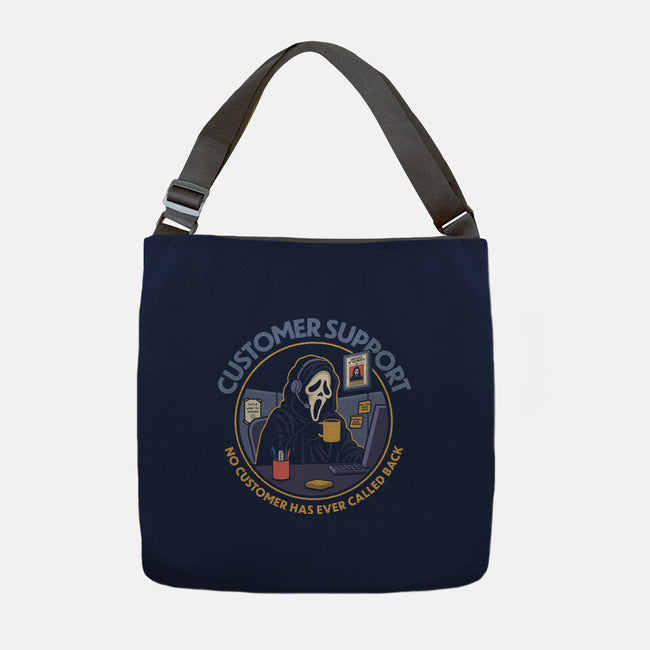 Killer Customer Support-None-Adjustable Tote-Bag-Popnotic