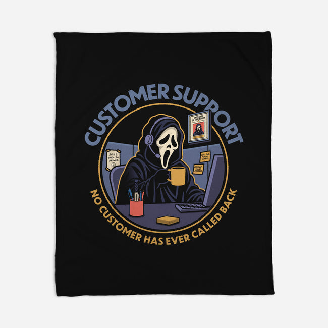 Killer Customer Support-None-Fleece-Blanket-Popnotic