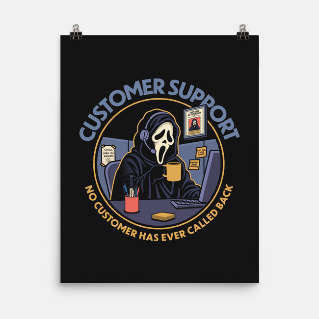 Killer Customer Support-None-Matte-Poster-Popnotic
