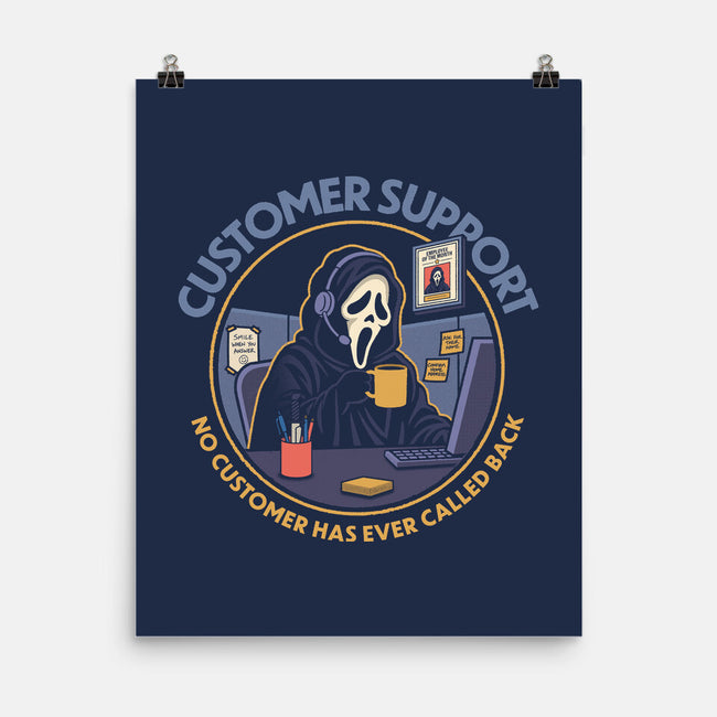 Killer Customer Support-None-Matte-Poster-Popnotic