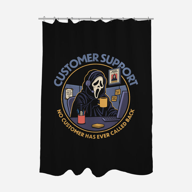 Killer Customer Support-None-Polyester-Shower Curtain-Popnotic