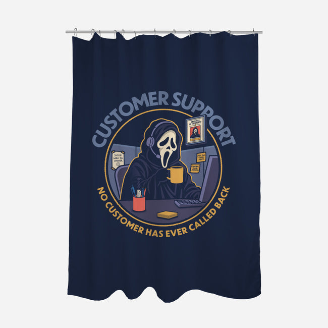 Killer Customer Support-None-Polyester-Shower Curtain-Popnotic