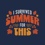 Summer Survivor-Womens-V-Neck-Tee-Popnotic