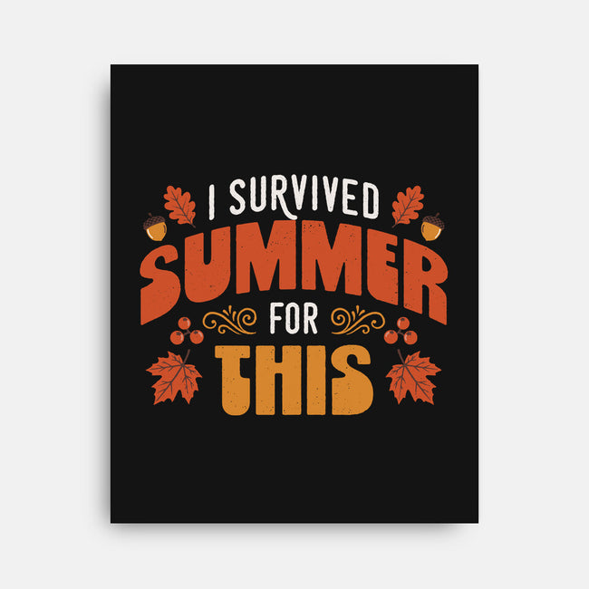 Summer Survivor-None-Stretched-Canvas-Popnotic