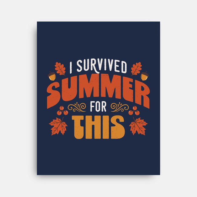Summer Survivor-None-Stretched-Canvas-Popnotic