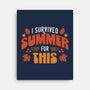Summer Survivor-None-Stretched-Canvas-Popnotic