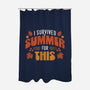 Summer Survivor-None-Polyester-Shower Curtain-Popnotic