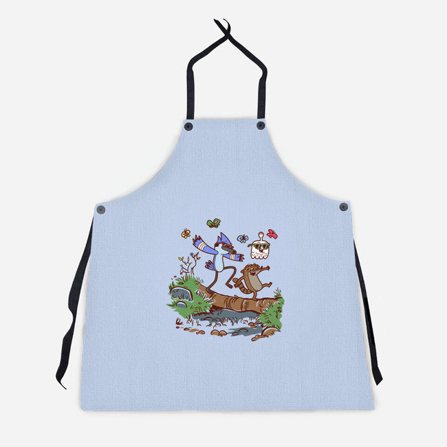 Regular Hikers-Unisex-Kitchen-Apron-Xentee