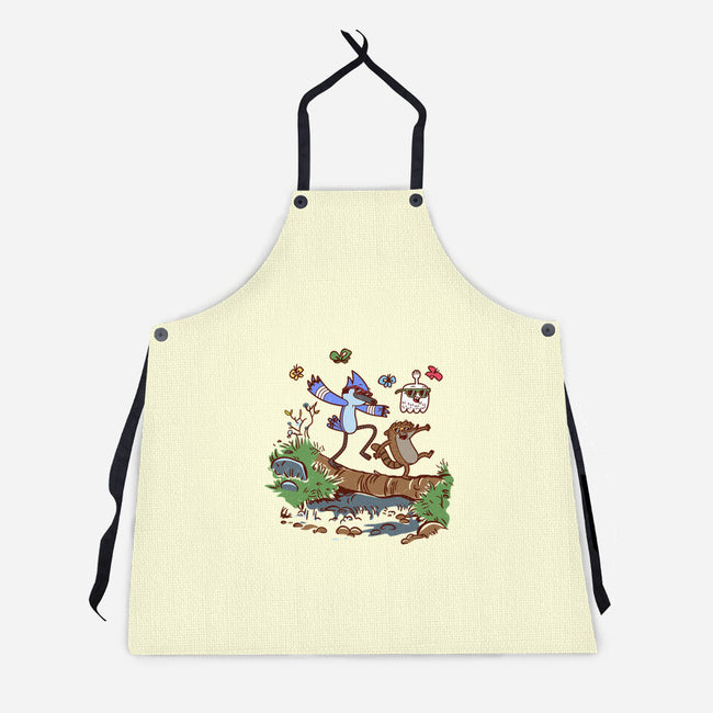 Regular Hikers-Unisex-Kitchen-Apron-Xentee