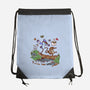 Regular Hikers-None-Drawstring-Bag-Xentee