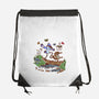 Regular Hikers-None-Drawstring-Bag-Xentee