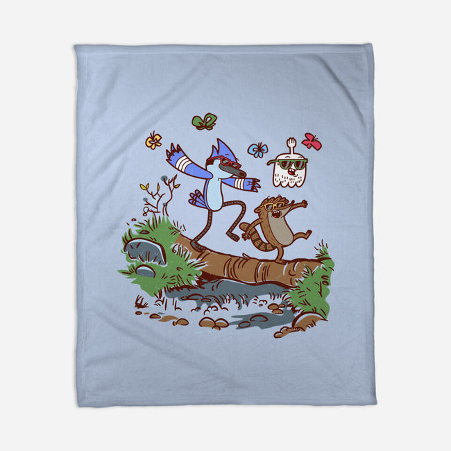 Regular Hikers-None-Fleece-Blanket-Xentee