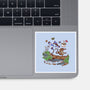Regular Hikers-None-Glossy-Sticker-Xentee
