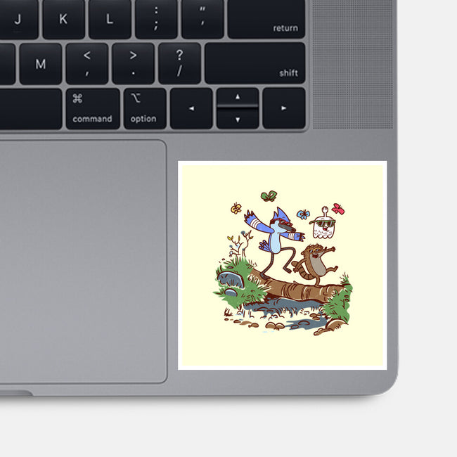 Regular Hikers-None-Glossy-Sticker-Xentee