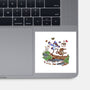 Regular Hikers-None-Glossy-Sticker-Xentee