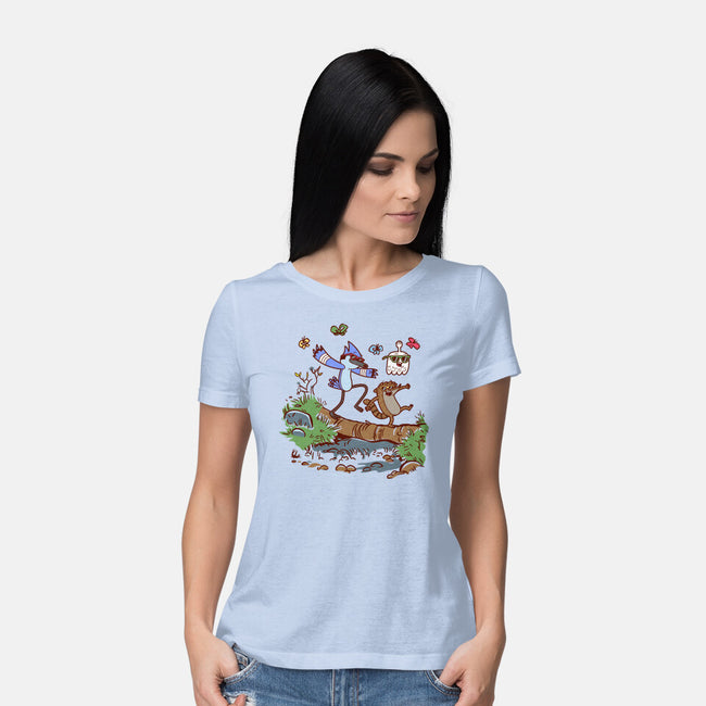 Regular Hikers-Womens-Basic-Tee-Xentee