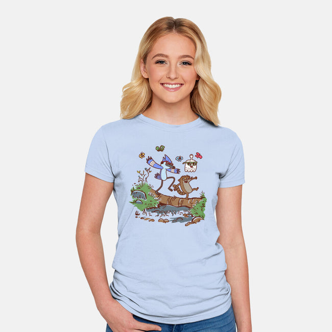 Regular Hikers-Womens-Fitted-Tee-Xentee